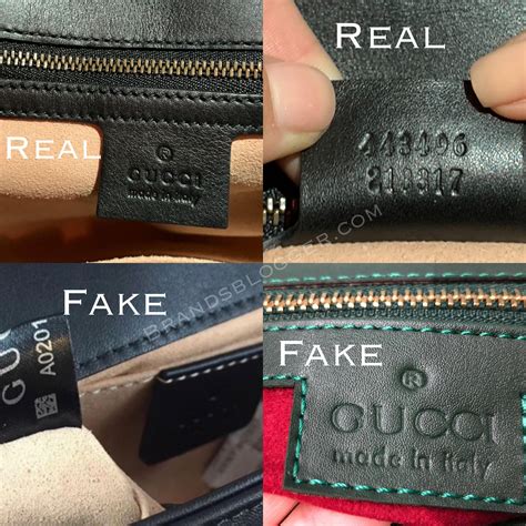 real gucci bags vs fake|check gucci serial number.